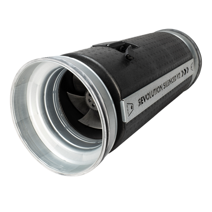 Revolution Stratos AC Silenced V2 315 Low Power fan supplied in the 12 inch kit