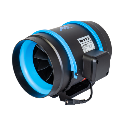 Air AC Mixed Flow Inline Extractor Fan (formerly RadAir) | 100-315mm — 8" (200mm) - 850m3/h
