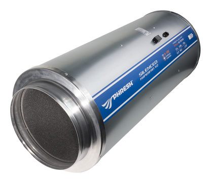 Phresh HyperFan Silenced V2 EC Inline Extractor Fan — 12" - 3100 m3/h