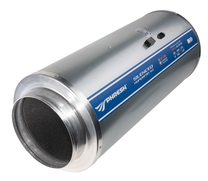 Phresh HyperFan Silenced V2 EC Inline Extractor Fan — 10" - 1810 m3/h