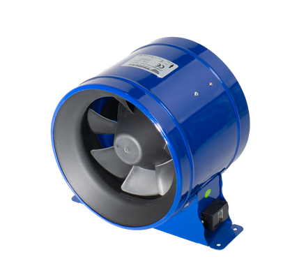 Phresh HyperFan V2 EC Inline Extractor Fan | Non-Silenced, 125-315mm Grow Room Fan — 8"