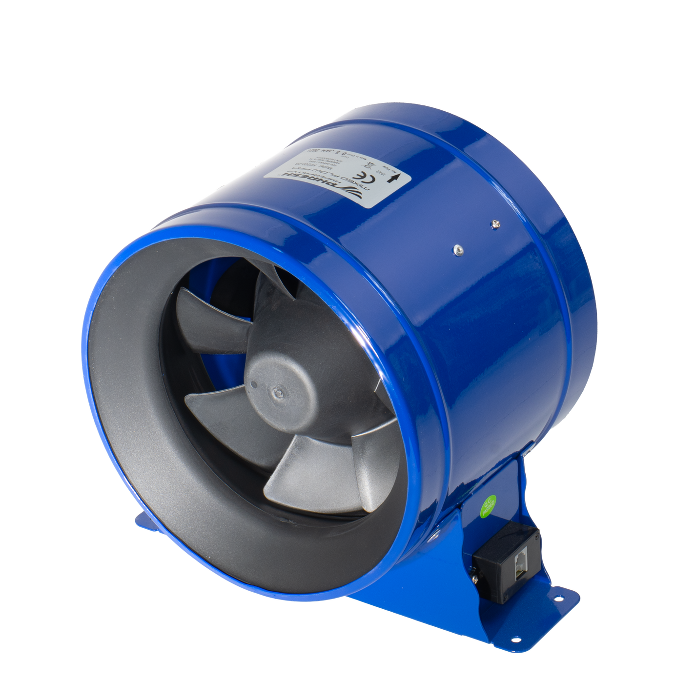 Phresh HyperFan V2 EC Inline Extractor Fan | Non-Silenced, 125-315mm Grow Room Fan — 6"