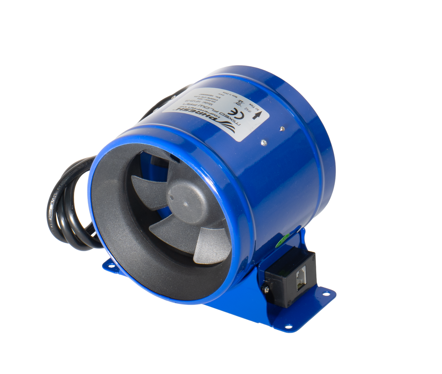 Phresh HyperFan V2 EC Inline Extractor Fan | Non-Silenced, 125-315mm Grow Room Fan — 5"
