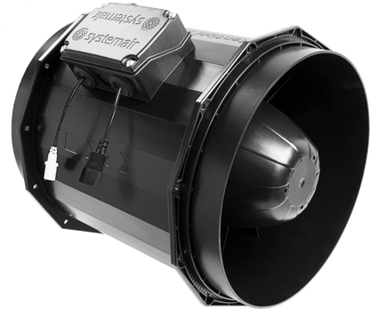 Revolution EC Vector Inline Extractor Fan | Non-Silenced Systemair, 150-250mm — 250L EC