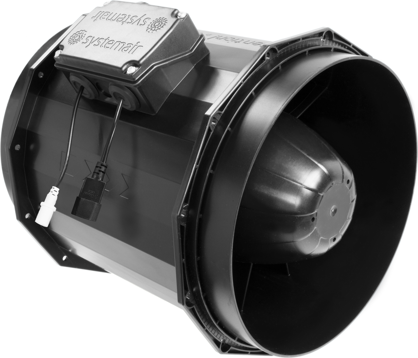 Revolution EC Vector Inline Extractor Fan | Non-Silenced Systemair, 150-250mm — 250 EC