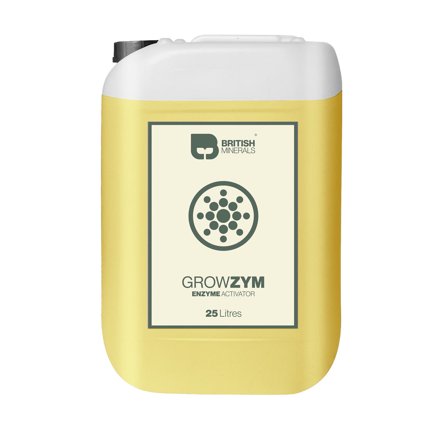 British Minerals GrowZym Enzyme Activator — 25L