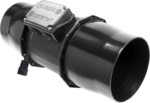 Revolution AC Stratos Inline Extractor Fan | Non-Silenced Systemair, 150-250mm — 6" (439m3/h)