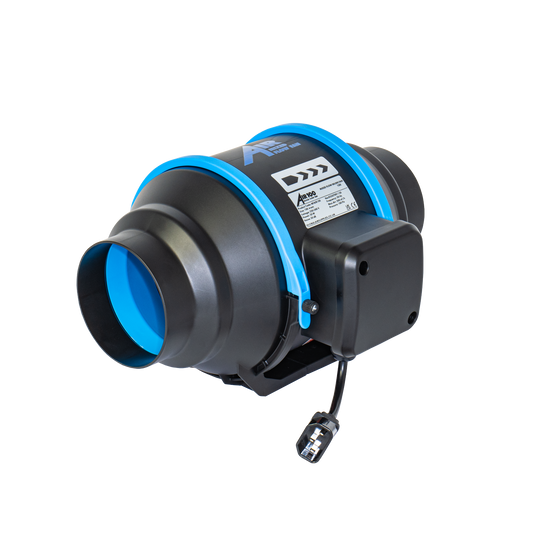 Air AC Mixed Flow Inline Extractor Fan (formerly RadAir) | 100-315mm — 4" (100mm) - 200m3/h