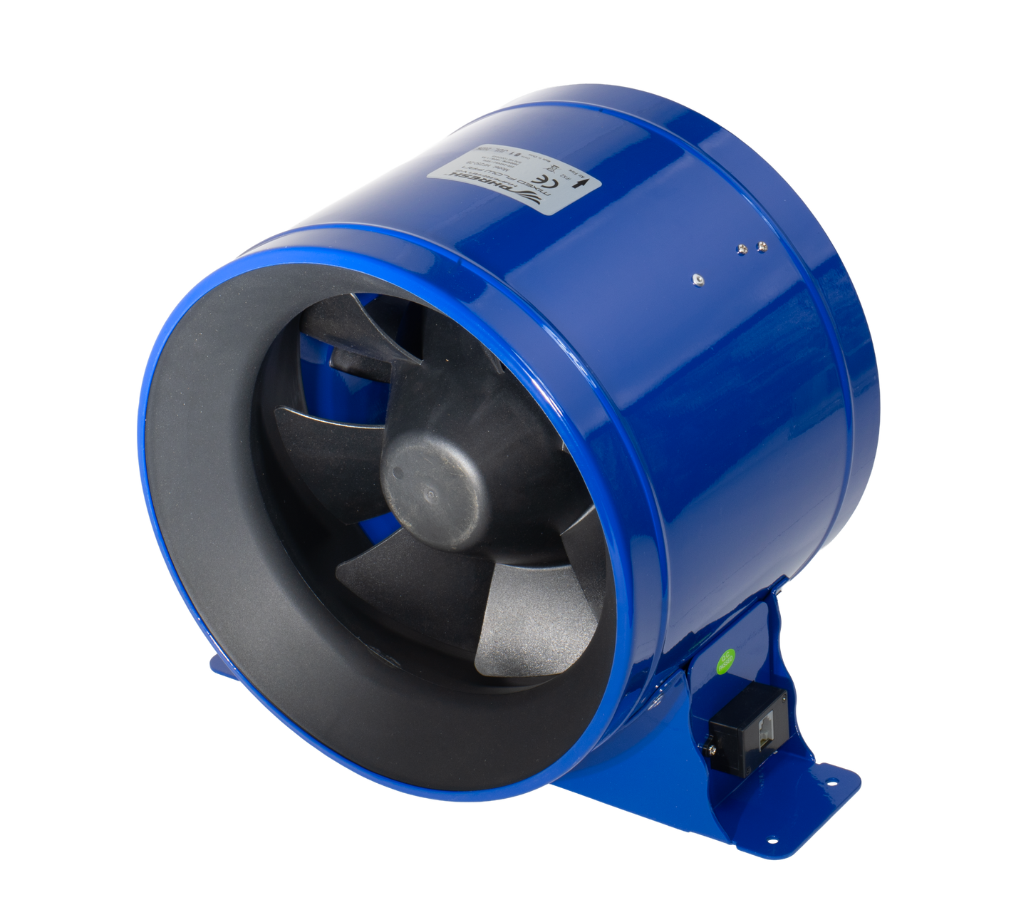 Phresh HyperFan V2 EC Inline Extractor Fan | Non-Silenced, 125-315mm Grow Room Fan — 10"