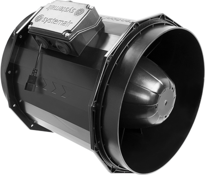 Revolution AC Stratos Inline Extractor Fan | Non-Silenced Systemair, 150-250mm — 10" (2038m3/h)