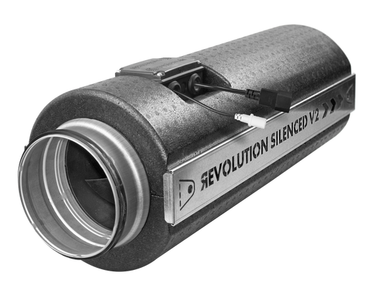 Revolution Silenced V2 EC Vector Inline Fan | Ultra-Quiet Systemair 150-315mm — 6" - 764m³/h