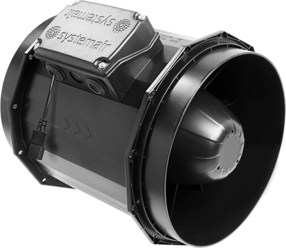 Revolution AC Stratos Inline Extractor Fan | Non-Silenced Systemair, 150-250mm — 8" (947m3/h)
