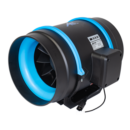 Air EC Inline Extractor Fan | Silent, Energy-Efficient EC, 100-250mm — 10" - 1500 m³/h