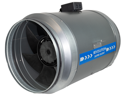 Revolution Super Silent High Power EC Vector Fan | 315mm & 355mm Inline Extractor — 14" - 6000m3/h