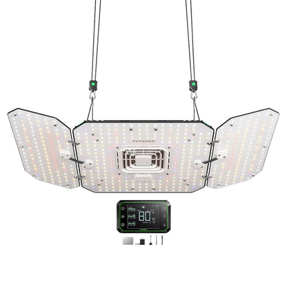 VIVOSUN AeroLight Wing LED Grow Light with Fan