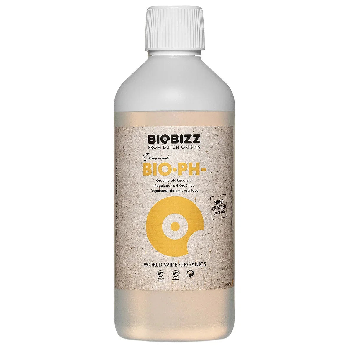BioBizz Bio pH- Organic pH Down for Soil and Coco - 500ml