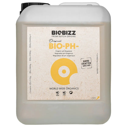BioBizz Bio pH- Organic pH Down for Soil and Coco - 5L