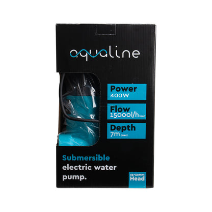 Aqualine Submersible Water Pump for Hydroponics — 400W