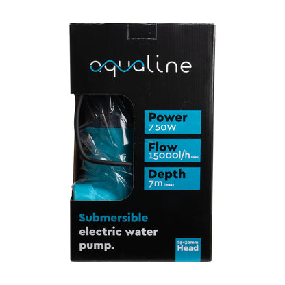 Aqualine Submersible Water Pump for Hydroponics — 750W