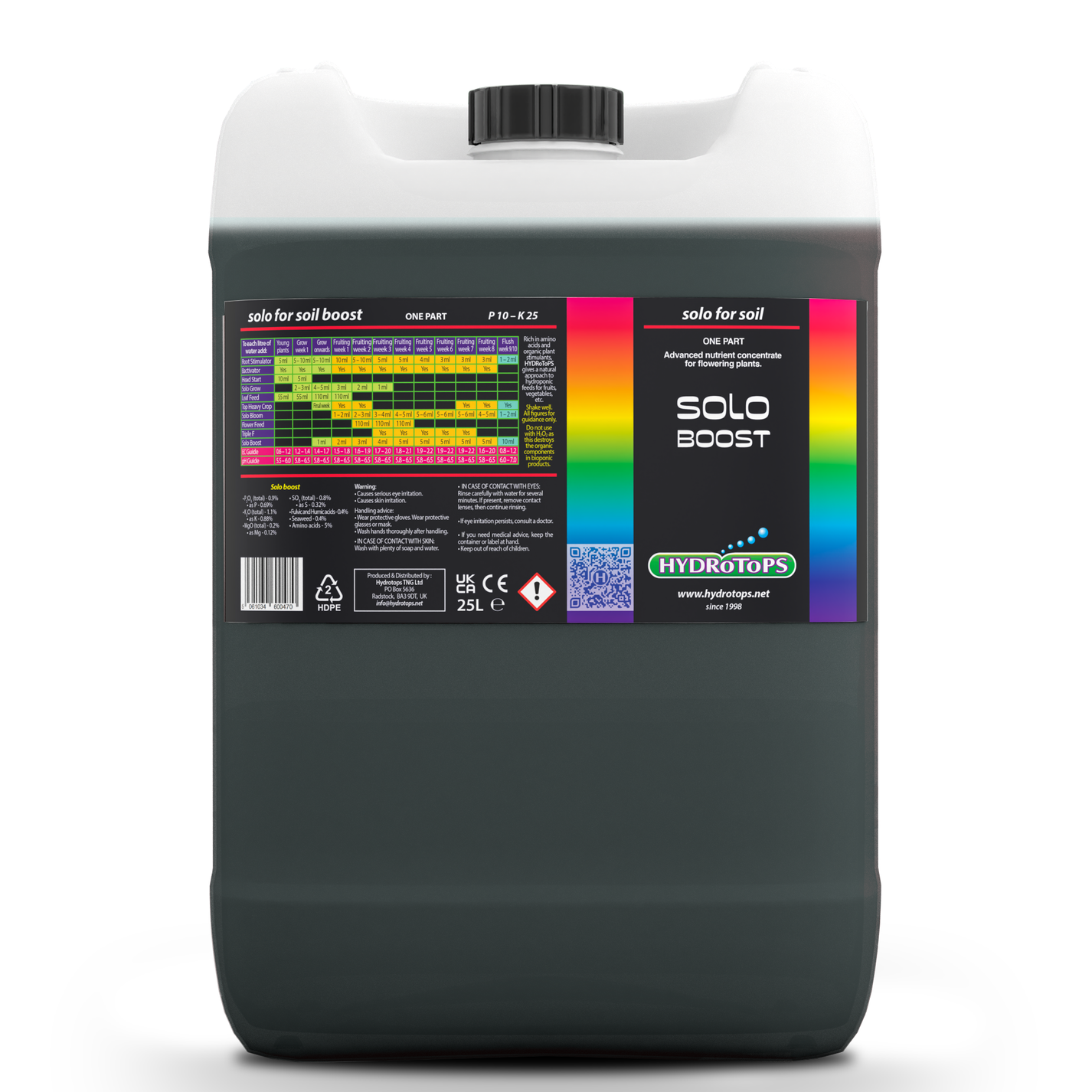 Hydrotops Solo Soil Boost — 25L