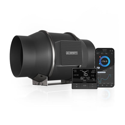 AC Infinity Cloudline PRO T-Series Inline Fan (with 69 PRO Controller)