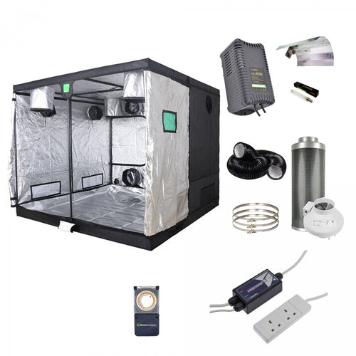 BudBox Pro Tent Kit (240cm x 240cm x 200cm)