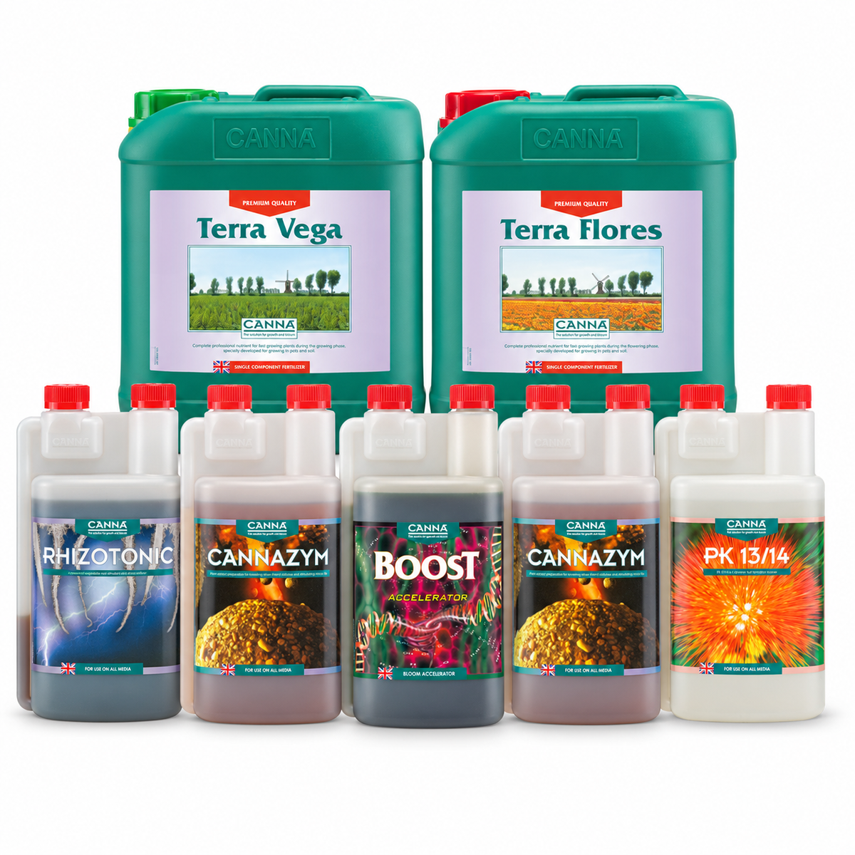 Canna Complete Soil Nutrient Kit for 4-8 Plants