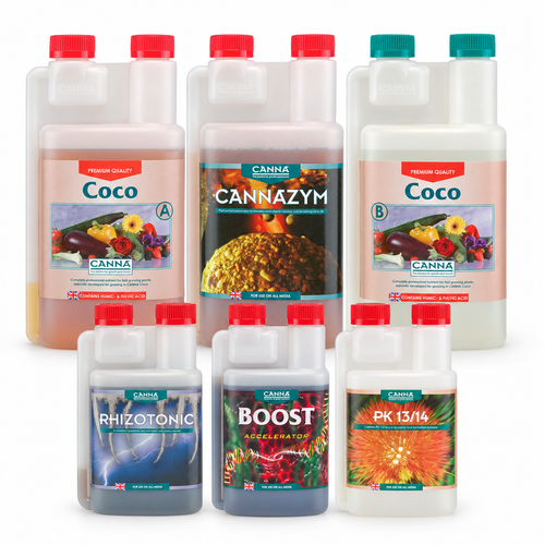 Canna Complete Coco Nutrient Kit for 1-4 Plants