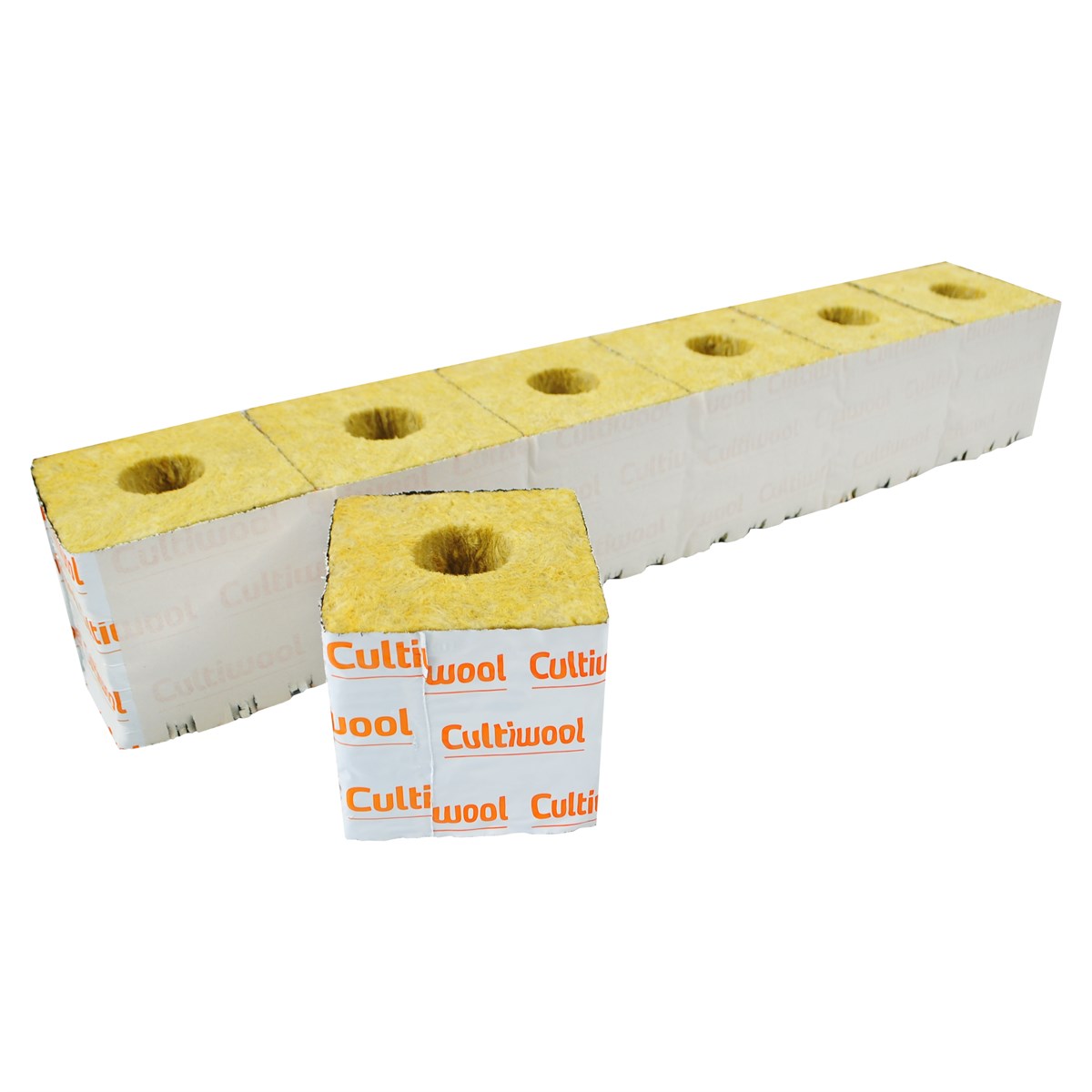 Cultiwool Rockwool Cubes and Trays for Cuttings and Seedlings