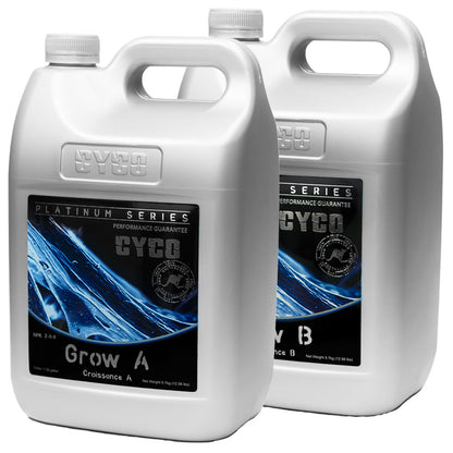 Cyco Grow A&B Two Part Base Nutrient for Vegetative Growth — 5 Litre