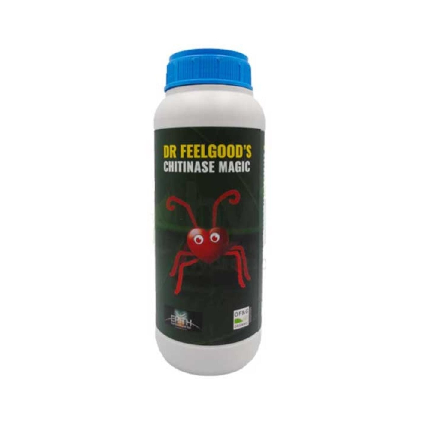 Dr FeelGood Chitinase Magic 940ml organic foliar spray bottle