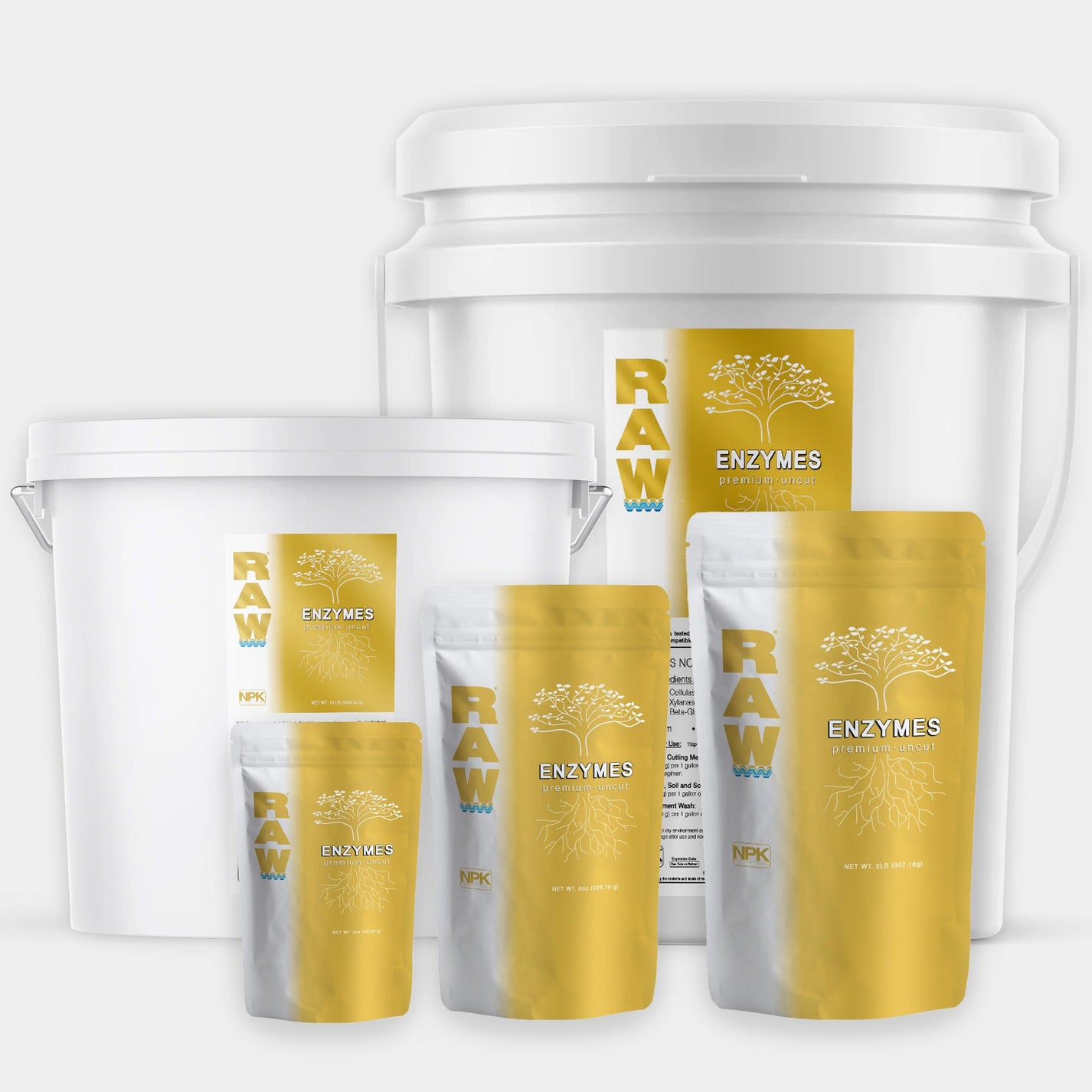 RAW Enzymes water-soluble supplement