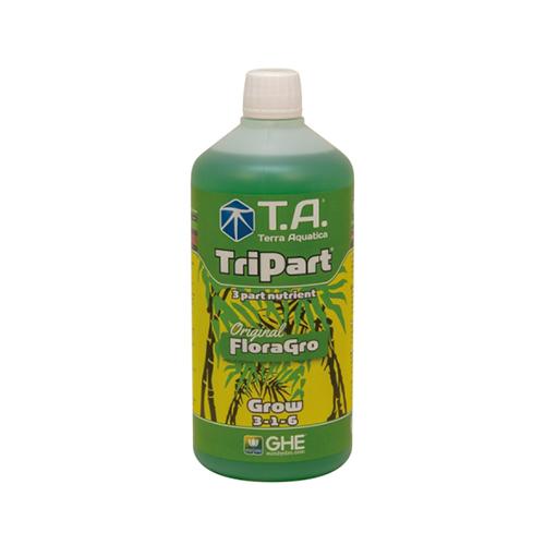 Terra Aquatica TriPart FloraGro Vegetative Base Nutrient — 1 Litre