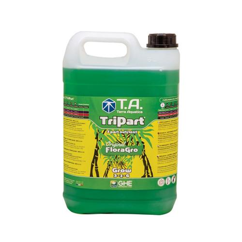 Terra Aquatica TriPart FloraGro Vegetative Base Nutrient — 5 Litre