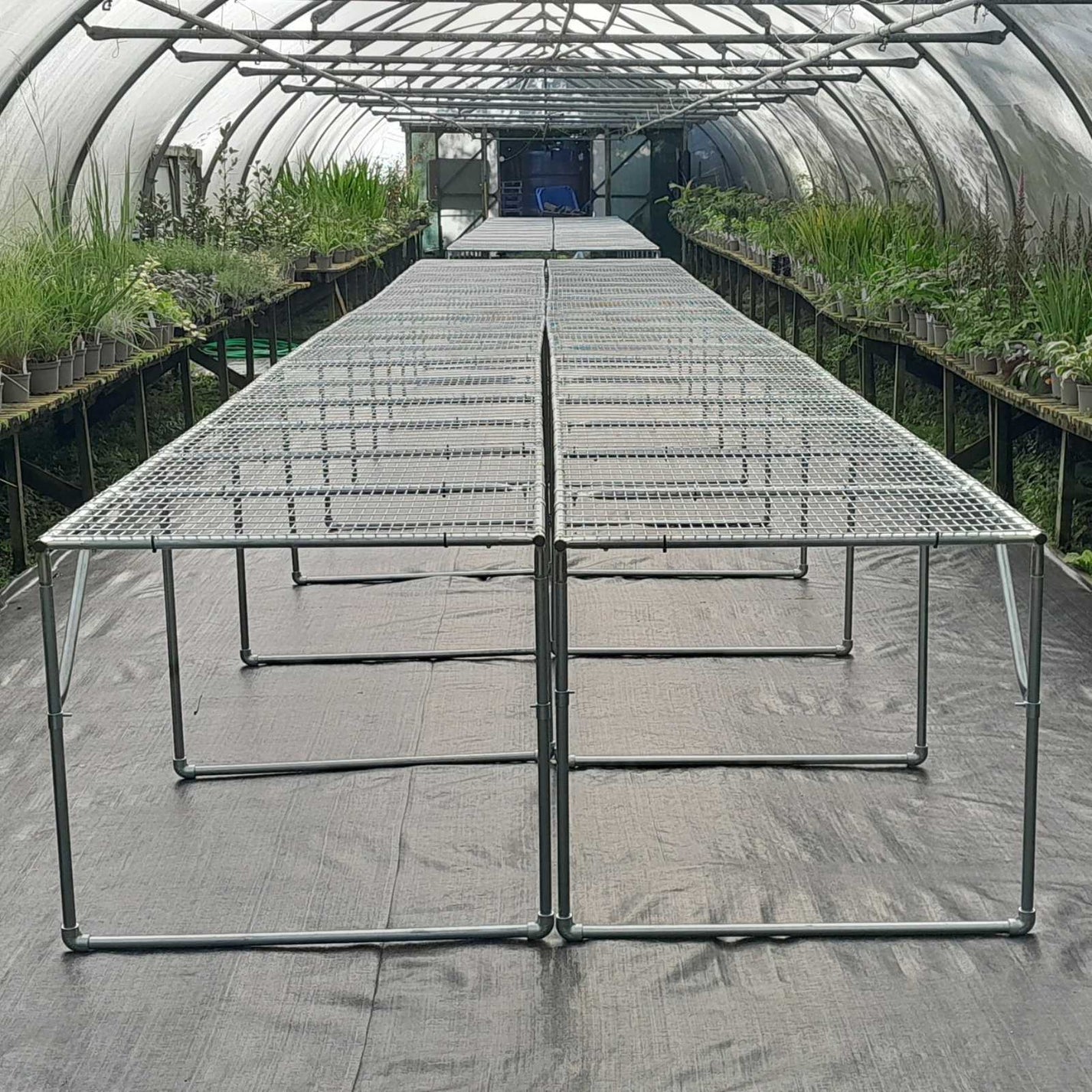 Galvanised Steel Benching 1×6m
