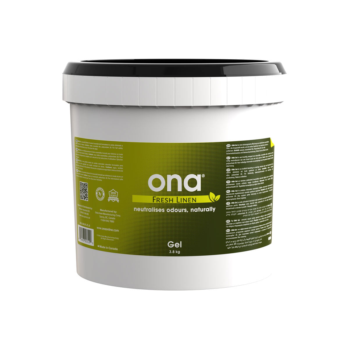 ONA Gel 3.8kg (Various Scents) — Fresh Linen