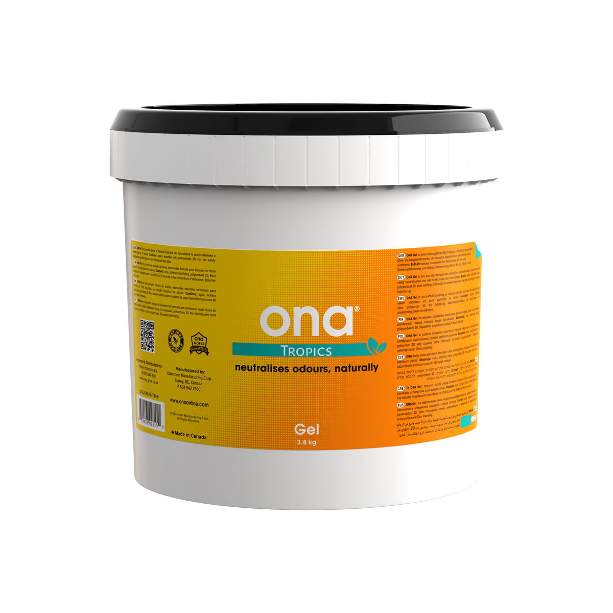 ONA Gel 3.8kg (Various Scents) — Tropics
