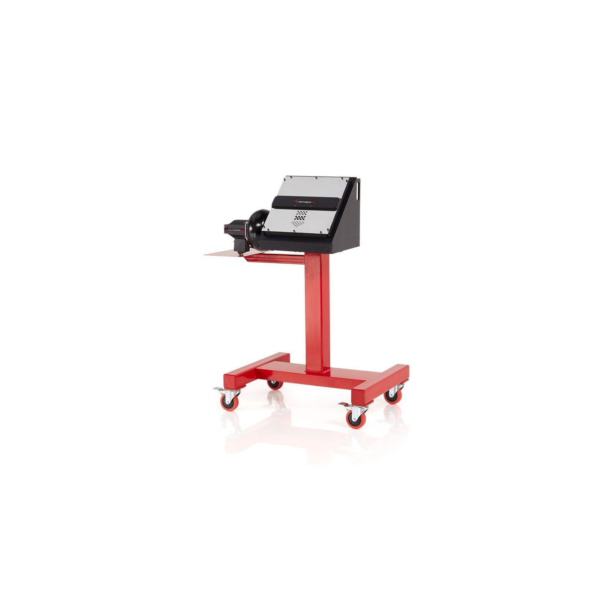 CenturionPro Gentle Cut Bucker on caster wheels