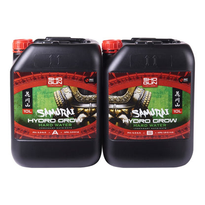 Shogun Samurai Hydro Grow A&B — 5L Hard Water