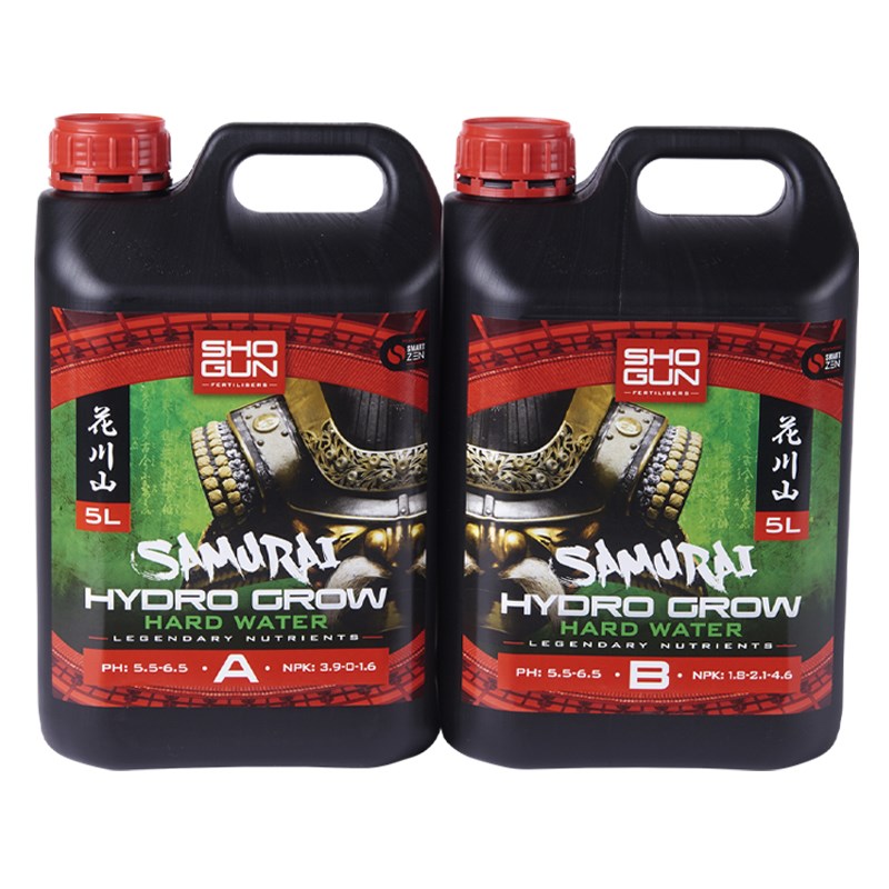Shogun Samurai Hydro Grow A&B — 25L Hard Water