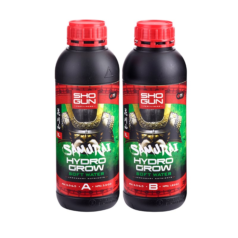 Shogun Samurai Hydro Grow A&B — 1L Soft Water