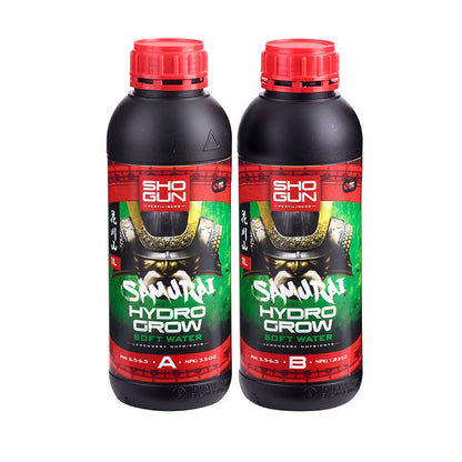 Shogun Samurai Hydro Grow A&B — 1L Soft Water