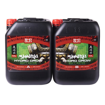 Shogun Samurai Hydro Grow A&B — 10L Soft Water