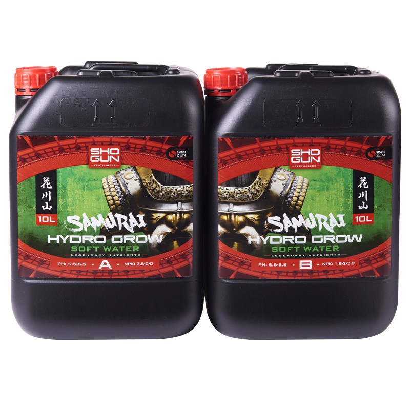 Shogun Samurai Hydro Grow A&B — 25L Soft Water