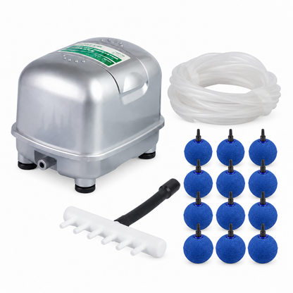 Hailea Silent Air Pump Kit 9810 & 9820 – Golf Ball Airstones