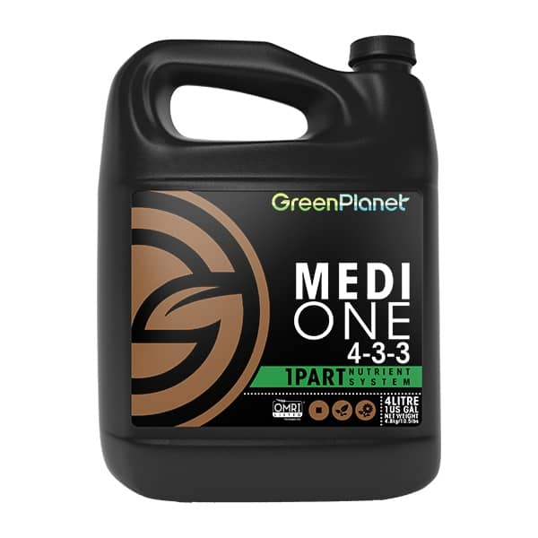 Green Planet Medi One organic one-part base nutrient, 1L