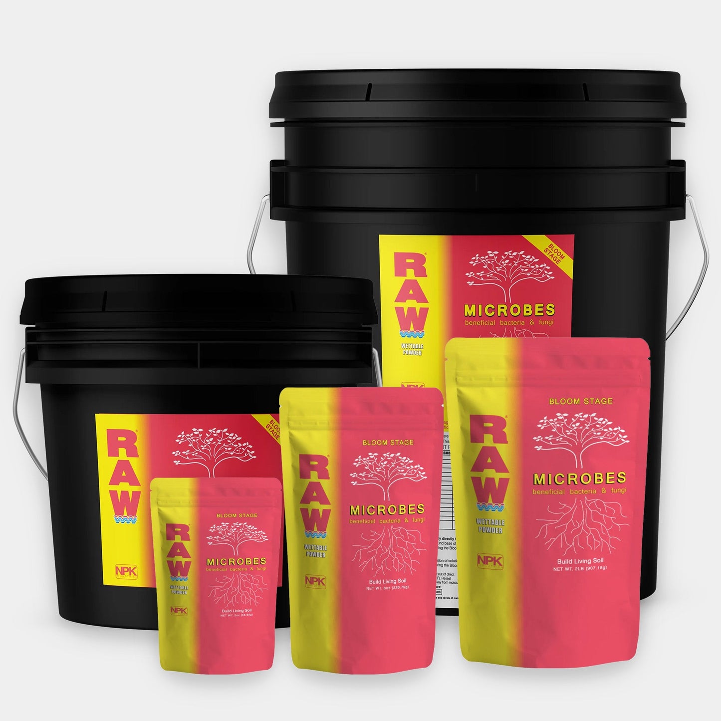 RAW Bloom Microbes beneficial bacteria and fungi inoculant for the flowering stage