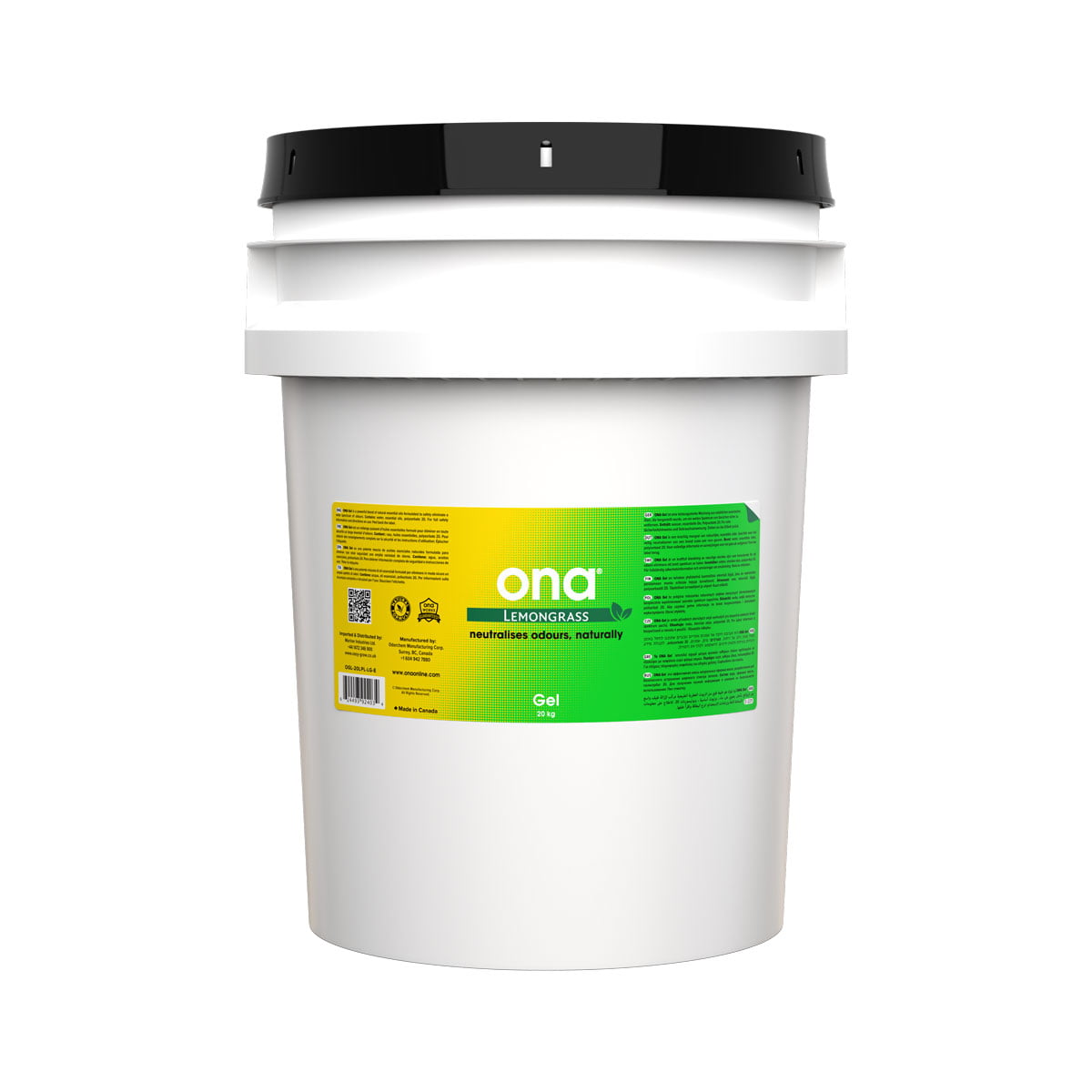 Ona Gel 20kg (Various Scents) — Lemongrass