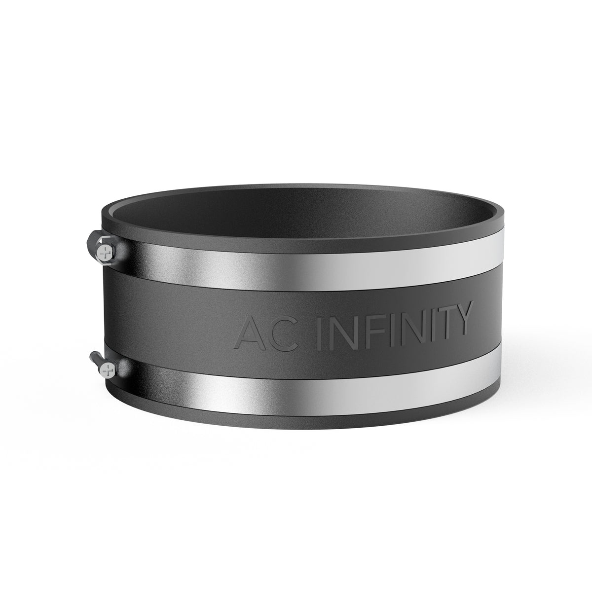 AC Infinity Noise Reduction Clamp 6 inch rubber coupler with stainless steel clamps