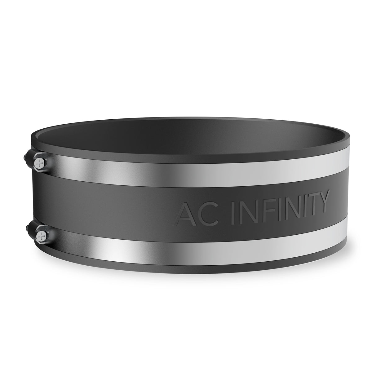AC Infinity Noise Reduction Clamp 8 inch rubber coupler with stainless steel clamps